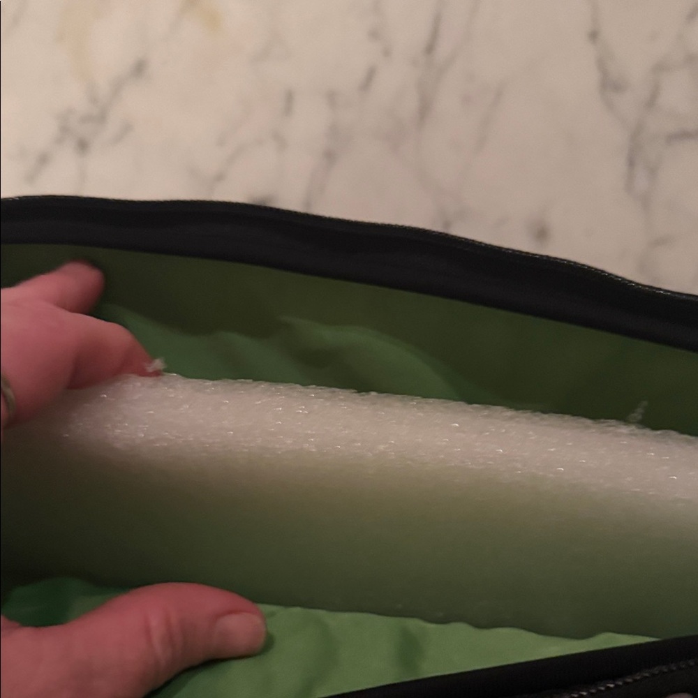 Kate Spade Navy and White Dotted Tablet Sleeve - Picture 2 of 5